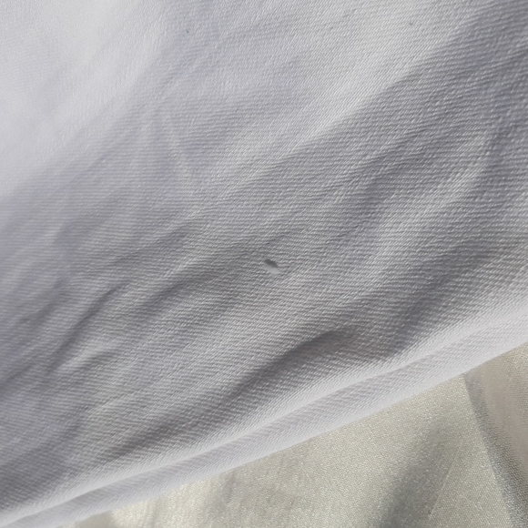 L'AGENCE Sz 28 High Line High Rise Skinny Blanc Destruct Distressed Hem Jeans - Picture 15 of 17